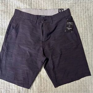 Standard Issue Dark Gray Flat Front Shorts